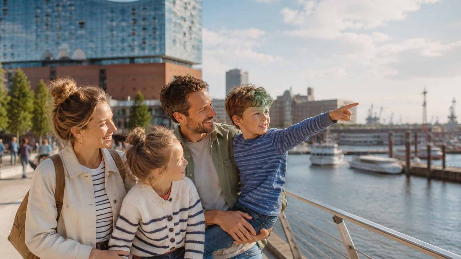 Familie verbringt Ferien in Niedersachsen mit Kindern zwischen Natur, Wasser und Ausflugsideen