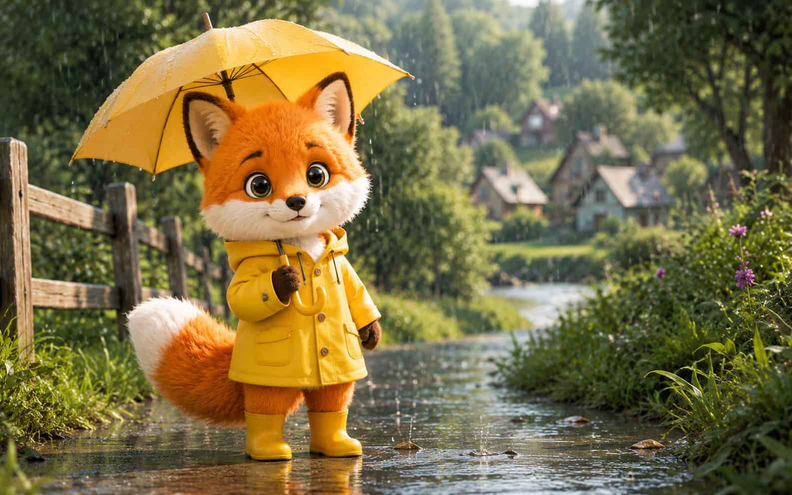 Fini der Ferienfuchs bei Regen als Plan B für Weihnachtsferien