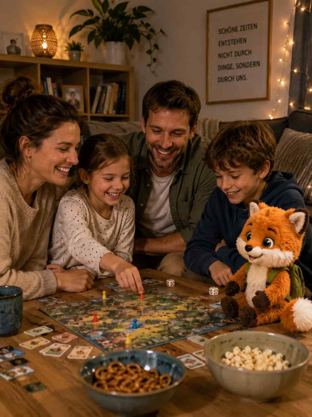 Familie mit Ferifuchs als allgemeines Familienmotiv für Miramar Weinheim