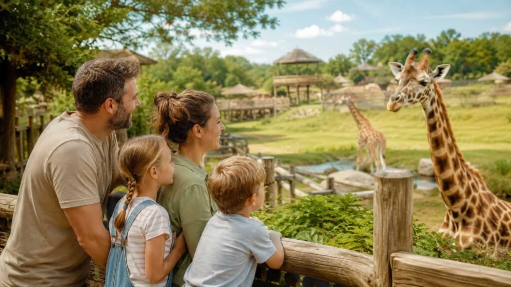 Aachener Tierpark Euregiozoo mit Kindern als Familienangebot auf FeriFun.de